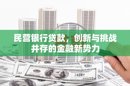 临海民营银行贷款，创新与挑战并存的金融新势力