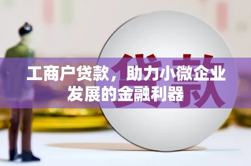 临海工商户贷款，助力小微企业发展的金融利器