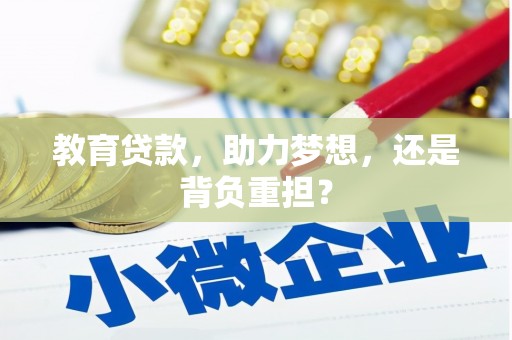 临海教育贷款，助力梦想，还是背负重担？