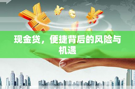 临海现金贷，便捷背后的风险与机遇