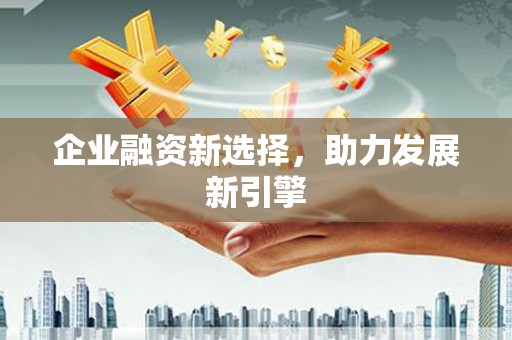 临海企业融资新选择，助力发展新引擎