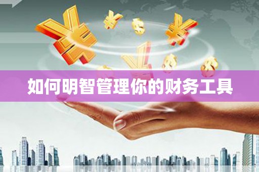 临海如何明智管理你的财务工具