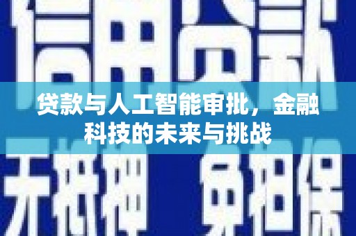 临海贷款与人工智能审批，金融科技的未来与挑战