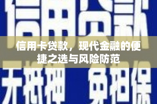临海信用卡贷款，现代金融的便捷之选与风险防范