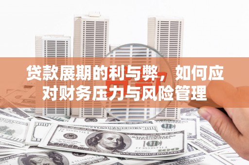临海贷款展期的利与弊，如何应对财务压力与风险管理
