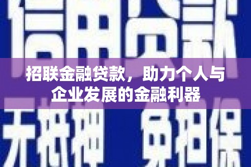 临海招联金融贷款，助力个人与企业发展的金融利器