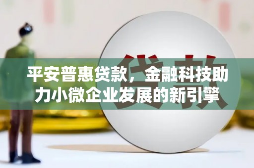 临海平安普惠贷款，金融科技助力小微企业发展的新引擎
