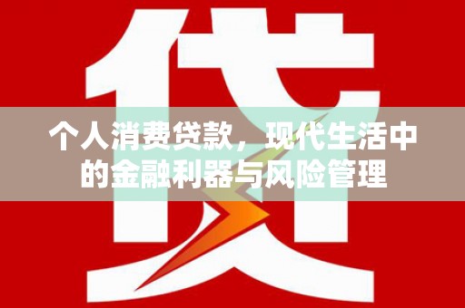 临海个人消费贷款，现代生活中的金融利器与风险管理