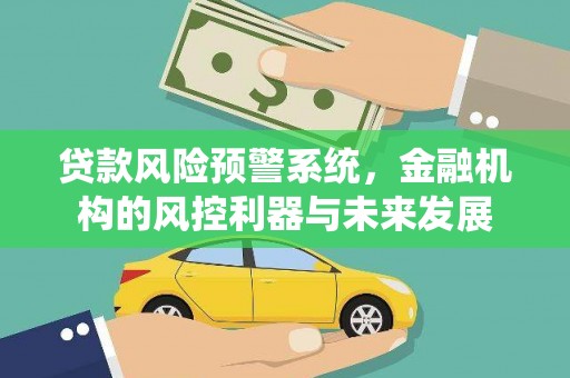 临海贷款风险预警系统，金融机构的风控利器与未来发展