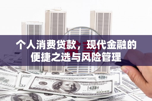 临海个人消费贷款，现代金融的便捷之选与风险管理