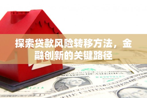 临海探索贷款风险转移方法，金融创新的关键路径