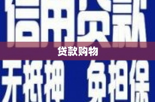临海贷款购物