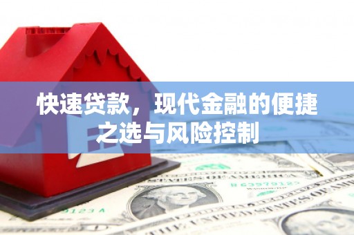 临海快速贷款，现代金融的便捷之选与风险控制