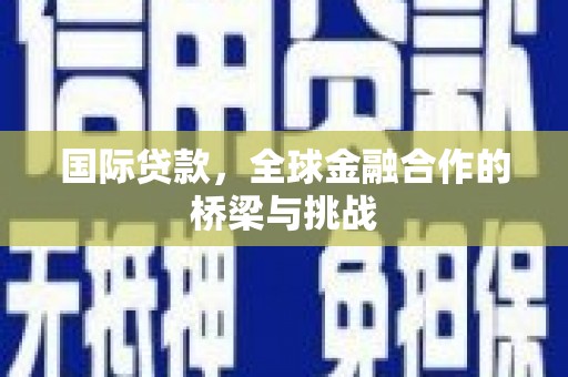 临海国际贷款，全球金融合作的桥梁与挑战