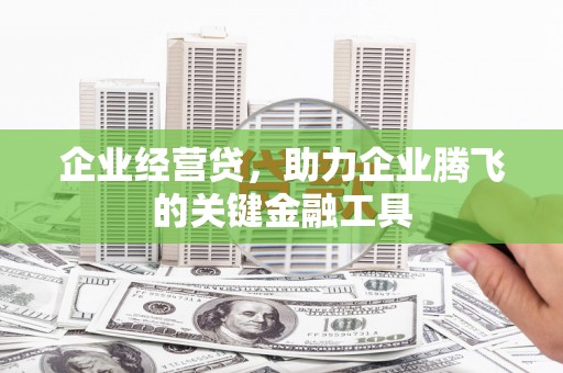 临海企业经营贷，助力企业腾飞的关键金融工具