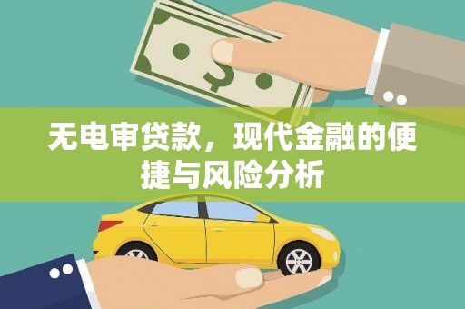 临海无电审贷款，现代金融的便捷与风险分析