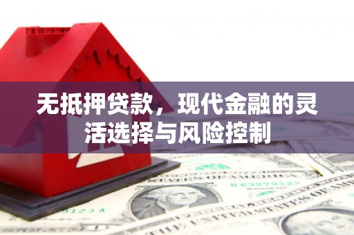 临海无抵押贷款，现代金融的灵活选择与风险控制