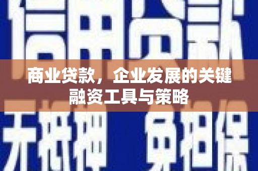 临海商业贷款，企业发展的关键融资工具与策略