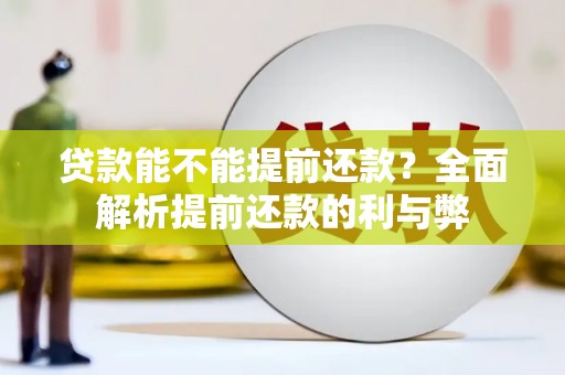 临海贷款能不能提前还款？全面解析提前还款的利与弊