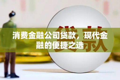 临海消费金融公司贷款，现代金融的便捷之选