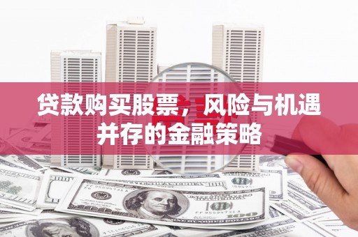 临海贷款购买股票，风险与机遇并存的金融策略