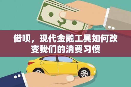 临海借呗，现代金融工具如何改变我们的消费习惯