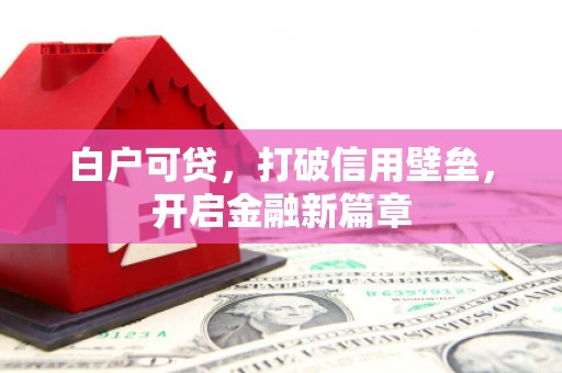 临海白户可贷，打破信用壁垒，开启金融新篇章