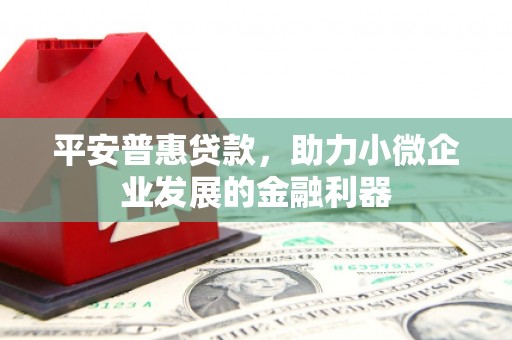 临海平安普惠贷款，助力小微企业发展的金融利器