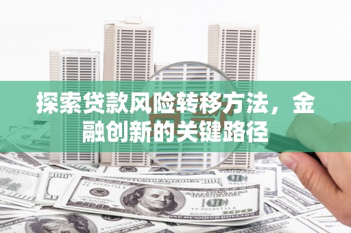 临海探索贷款风险转移方法，金融创新的关键路径