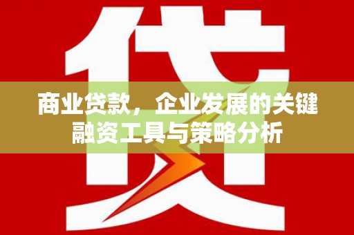 临海商业贷款，企业发展的关键融资工具与策略分析