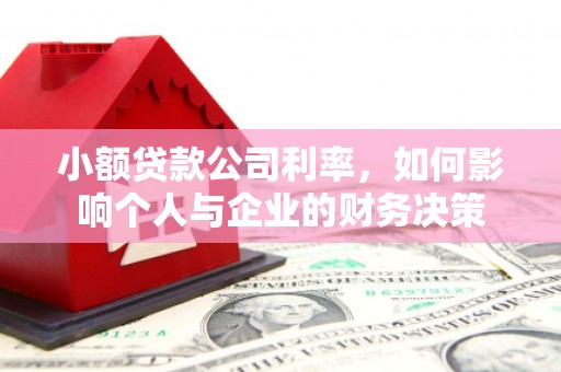临海小额贷款公司利率，如何影响个人与企业的财务决策
