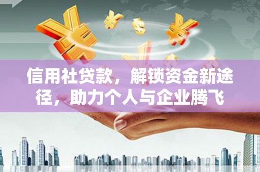 临海信用社贷款，解锁资金新途径，助力个人与企业腾飞