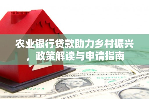 临海农业银行贷款助力乡村振兴，政策解读与申请指南