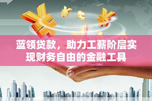 临海蓝领贷款，助力工薪阶层实现财务自由的金融工具