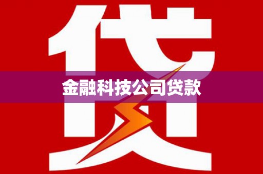 临海金融科技公司贷款