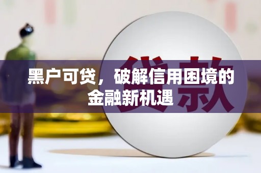 临海黑户可贷，破解信用困境的金融新机遇