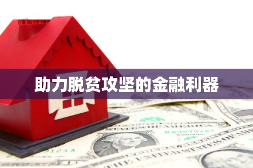 临海助力脱贫攻坚的金融利器