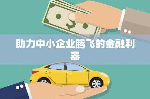 临海助力中小企业腾飞的金融利器