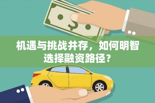 临海机遇与挑战并存，如何明智选择融资路径？